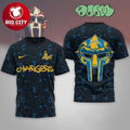 Los Angeles Chargers MF Doom Tribute Tour 2026 Two Sided Shirt Unisex T-shirt, Sweatshirt, Hoodie, Long Sleeve Tee - T-Shirt, Sweatshirt, Hoodie