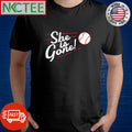 Los Angeles Dodgers Baseball She is gone shirt Unisex T-shirt, Sweatshirt, Hoodie, Long Sleeve Tee - T-Shirt, Sweatshirt, Hoodie