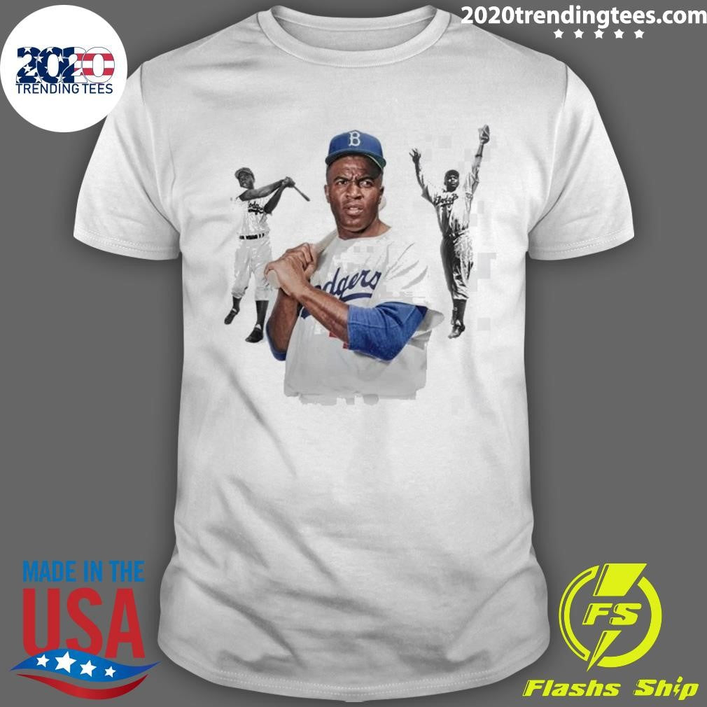 Los Angeles Dodgers Jackie Robinson Day Proud 2026 Shirt Unisex T-shirt, Sweatshirt, Hoodie, Long Sleeve Tee - T-Shirt, Sweatshirt, Hoodie
