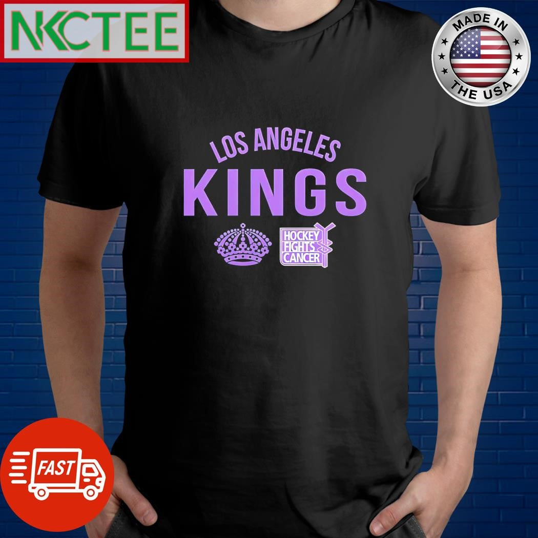 Los Angeles Kings hockey fights cancer shirt Unisex T-shirt, Sweatshirt, Hoodie, Long Sleeve Tee - T-Shirt, Sweatshirt, Hoodie