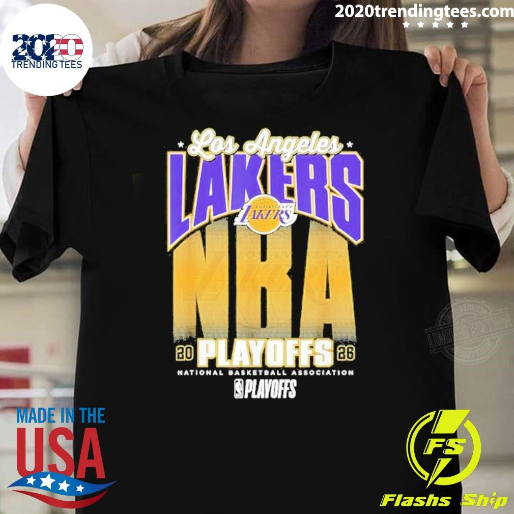 Los Angeles Lakers 2026 Nba Playoffs Shirt Unisex T-shirt, Sweatshirt, Hoodie, Long Sleeve Tee - T-Shirt, Sweatshirt, Hoodie