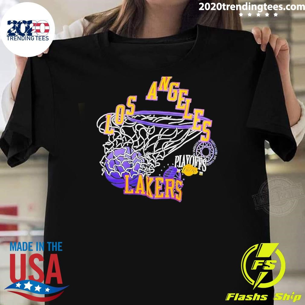 Los Angeles Lakers Basketball Playoffs 2026 Vintage Shirt Unisex T-shirt, Sweatshirt, Hoodie, Long Sleeve Tee - T-Shirt, Sweatshirt, Hoodie