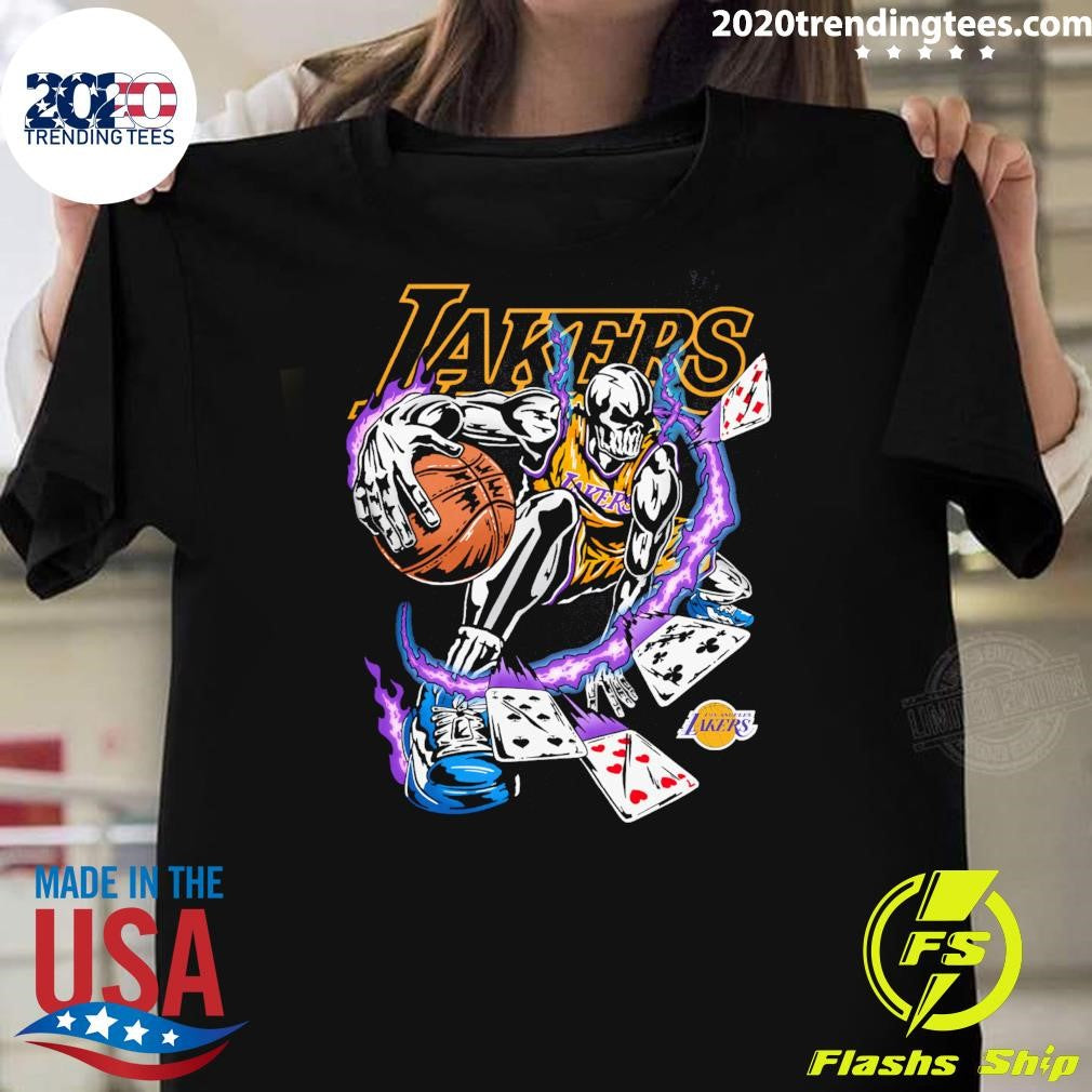 Los Angeles Lakers Warren Lotas Crossover Shirt Unisex T-shirt, Sweatshirt, Hoodie, Long Sleeve Tee - T-Shirt, Sweatshirt, Hoodie