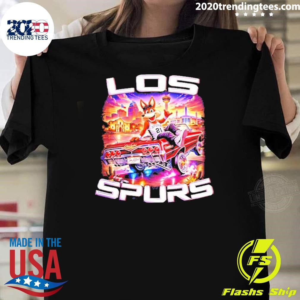 Los Spurs Coyote Lowrider San Antonio Basketball Shirt Unisex T-shirt, Sweatshirt, Hoodie, Long Sleeve Tee - T-Shirt, Sweatshirt, Hoodie