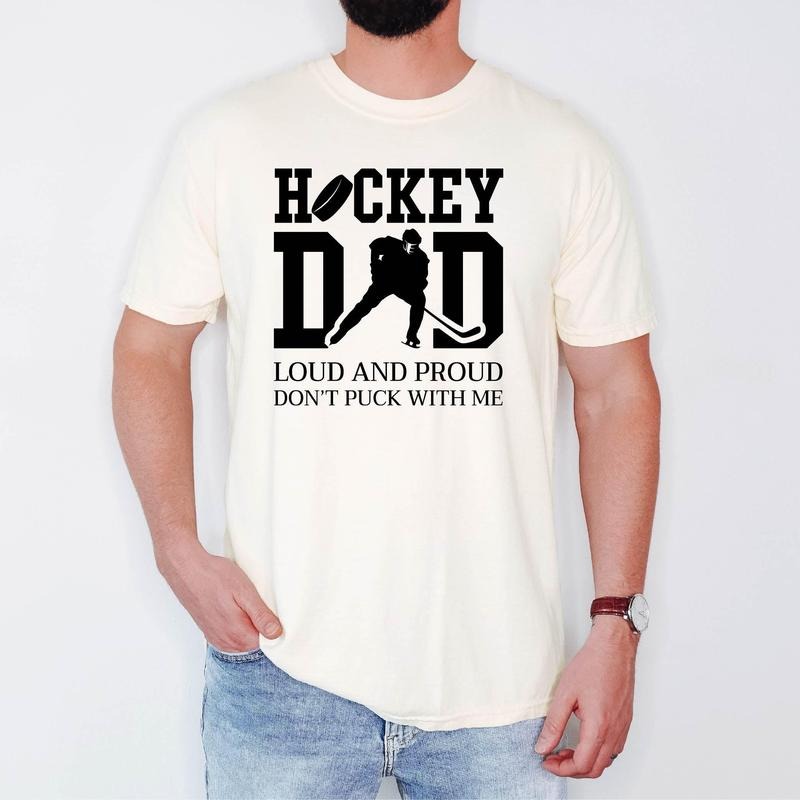 Loud Proud Hockey Dad Shirt Hockey Dad T-Shirts, Hoodie, Sweatshirt - T-Shirt, Sweatshirt, Hoodie
