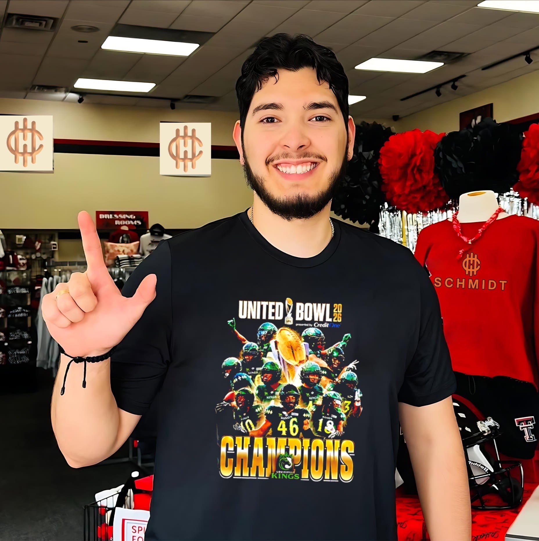 Louisville Kings 2026 United Bowl Champions player collage shirt Unisex T-shirt, Sweatshirt, Hoodie, Long Sleeve Tee - T-Shirt, Sweatshirt, Hoodie