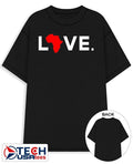Love Africa State Valentines Day 2026 shirt Unisex T-shirt, Sweatshirt, Hoodie, Long Sleeve Tee - T-Shirt, Sweatshirt, Hoodie