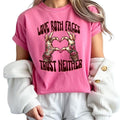 Love Both Faces Trust Neither Sarcastic Inked Mama Offensive Short Sleeve Womenswear Casual Tattoo Lovers Funny Shirt Humor T-Shirts, Hoodie, Sweatshirt - T-Shirt, Sweatshirt, Hoodie