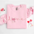 Love Bow Valentine Coquette Love Shirt Shirt Girlfriend Love Bow Cute Girly Shirt T-Shirts, Hoodie, Sweatshirt - T-Shirt, Sweatshirt, Hoodie