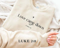 Love Came Down Sleeve Print Jesus Christian Religious Shirt Bible Verse Shirt Faith Based Shirt Jesus Christian T-Shirts, Hoodie, Sweatshirt - T-Shirt, Sweatshirt, Hoodie