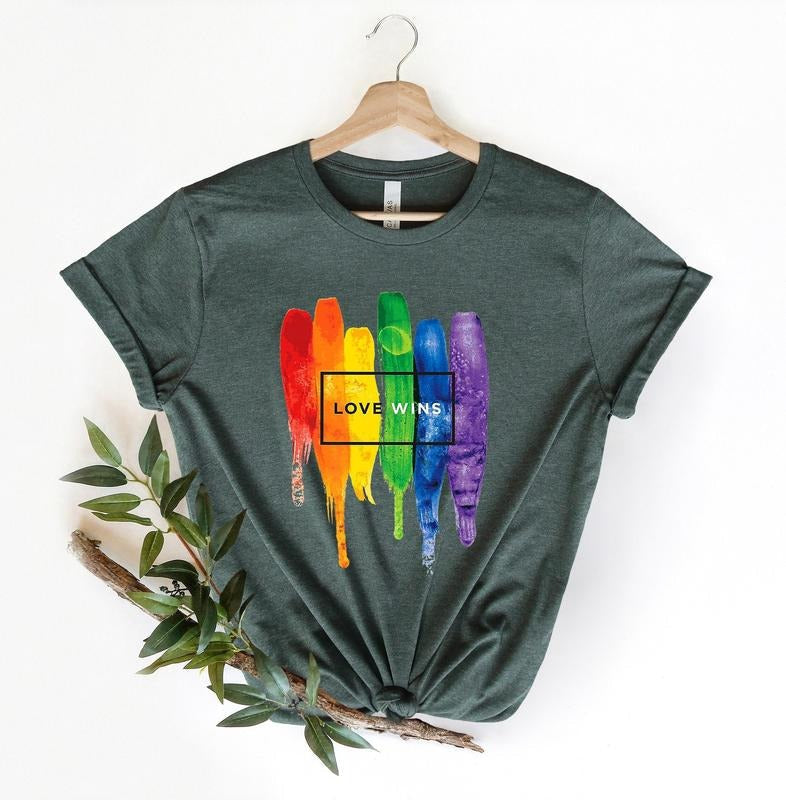 Love Wins Shirt LGBTQ+ Shirt Love Is Love Shirt Pride Rainbow Shirt LGBT Shirt Pride Shirt Western Pride Shirt Equality Shirt T-Shirts, Hoodie, Sweatshirt - T-Shirt, Sweatshirt, Hoodie