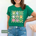 Lucky Charm Shirt St Patrick'S Day Shirt Irish Day Shirt Shamrock Shirt St Patty'S Day Checkered Shirt Flour Leaf Clover Shirt T-Shirts, Hoodie, Sweatshirt - T-Shirt, Sweatshirt, Hoodie