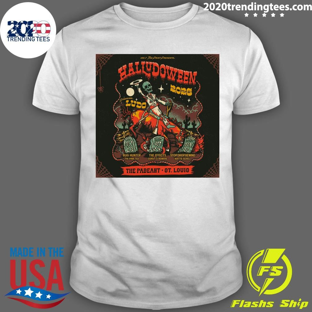 Ludo Halludoween In The Pageant St. Louis Mo On October 23 2026 Shirt Unisex T-shirt, Sweatshirt, Hoodie, Long Sleeve Tee - T-Shirt, Sweatshirt, Hoodie
