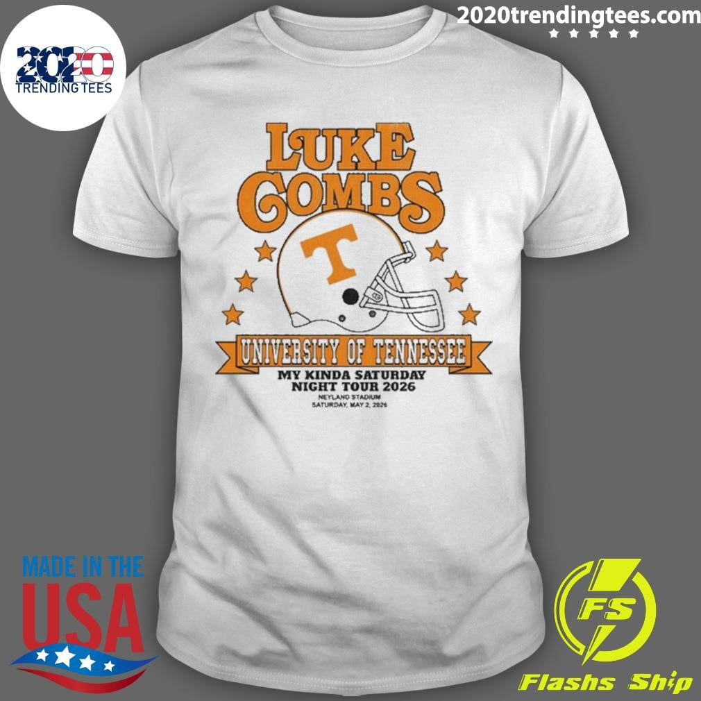 Luke Combs May 2 2026 Neyland Stadium in Knoxville, TN Tee Shirt Unisex T-shirt, Sweatshirt, Hoodie, Long Sleeve Tee - T-Shirt, Sweatshirt, Hoodie