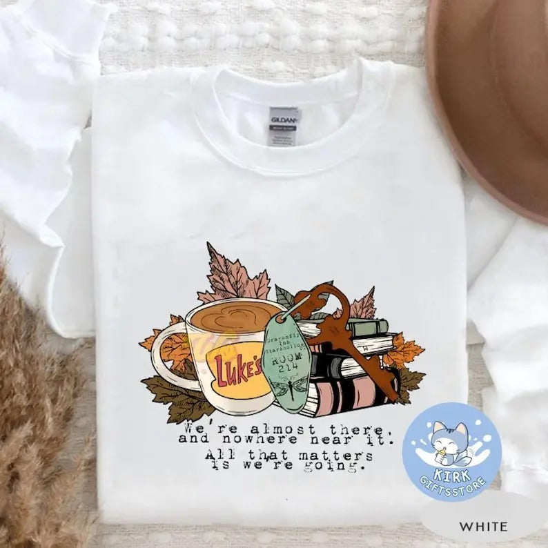 Luke'S Coffee Gilmore Girl Star Hollow Gilmore Dragonfly Vintage TV Fall Shirt T-Shirts, Hoodie, Sweatshirt - T-Shirt, Sweatshirt, Hoodie