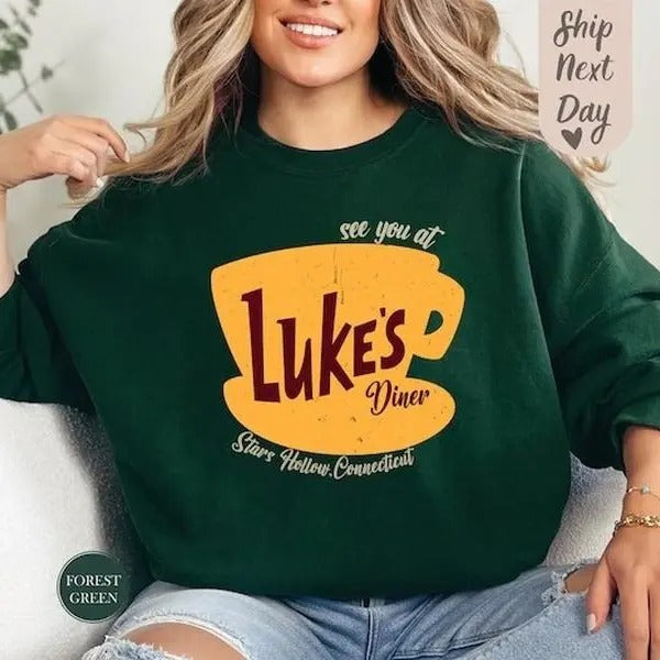 Luke'S Diner Stars Hollow Luke'S Diner Autumn Festival Stars Hollow Stars Hollow T-Shirts, Hoodie, Sweatshirt - T-Shirt, Sweatshirt, Hoodie