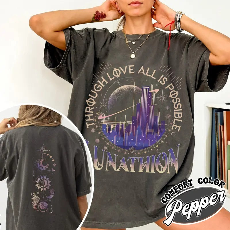 Lunathion Crescent City Shirt Lunathion Crescent City Lunathion Shirt Light Up Crescent City Book Lover Crescent City T-Shirts, Hoodie, Sweatshirt - T-Shirt, Sweatshirt, Hoodie