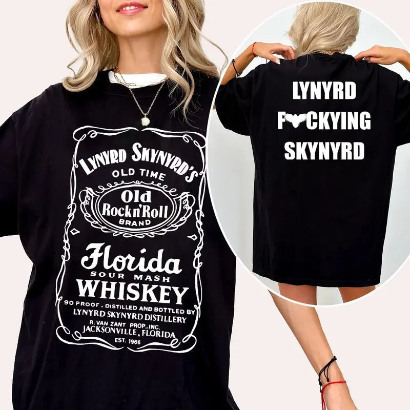 Lynyrrdd Skynyrrdd Shirt Southern Rock Shirt Band Shirt Band Concert Shirt Rock &Amp; Roll Shirt Him Her T-Shirts, Hoodie, Sweatshirt - T-Shirt, Sweatshirt, Hoodie