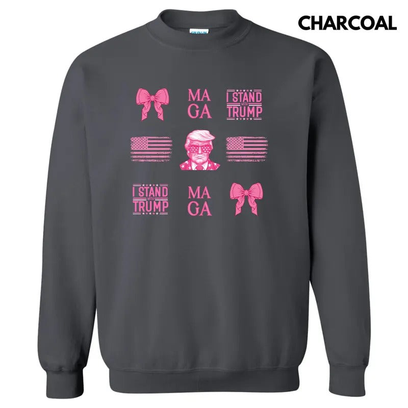 MAGA Coquette Collage 'NLB' T-Shirts, Hoodie, Sweatshirt - T-Shirt, Sweatshirt, Hoodie