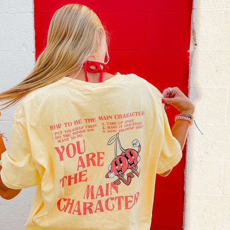 MAIN CHARACTER Cotton Comfort T-Shirts, Hoodie, Sweatshirt - T-Shirt, Sweatshirt, Hoodie