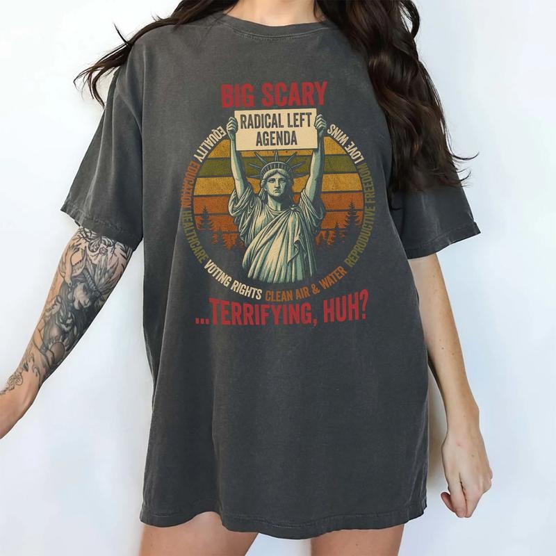 MAPTEES Radical Left Agenda Comfort Colors Shirt Voting Rights Climate Action Liberal Protest Shirt Progressive Outfits T-Shirts, Hoodie, Sweatshirt - T-Shirt, Sweatshirt, Hoodie