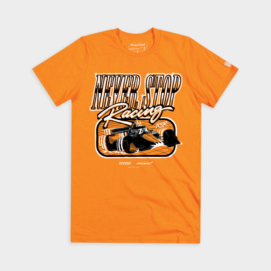 Arrow McLaren "Never Stop Racing" T-Shirts, Hoodie, Sweatshirt - T-Shirt, Sweatshirt, Hoodie