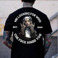 ME LOOKING WHO F*CK ASKED YOU Defiant Nun Print T-Shirts, Hoodie, Sweatshirt - T-Shirt, Sweatshirt, Hoodie