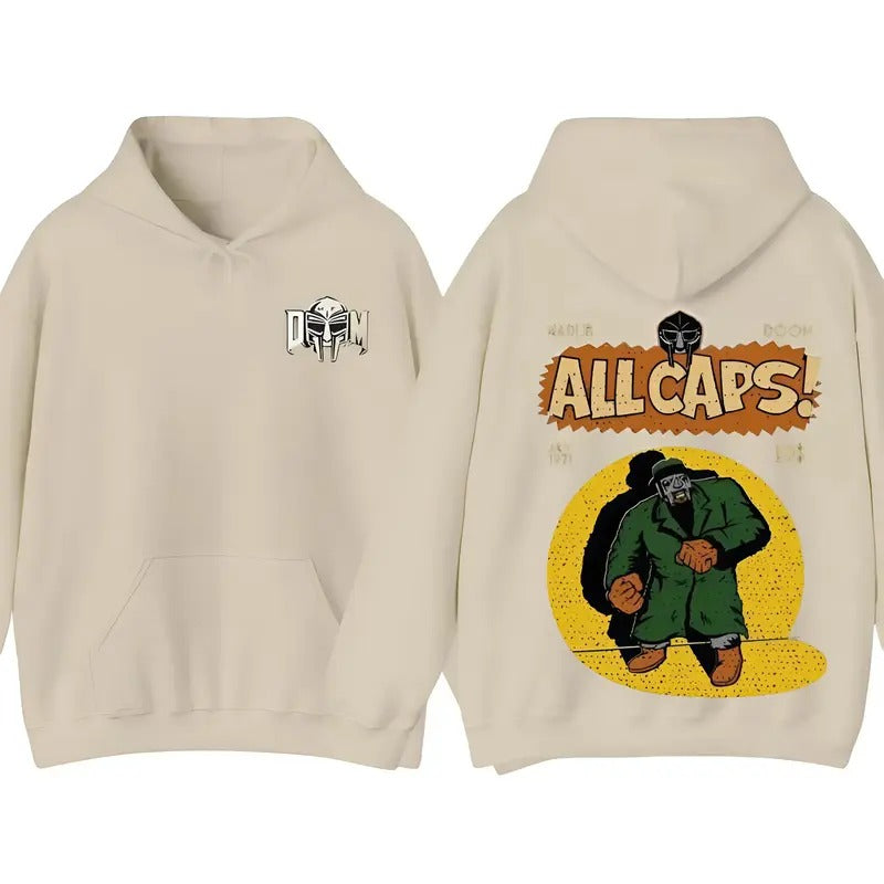 MF Doom Madlib All Caps T-Shirts, Hoodie, Sweatshirt - T-Shirt, Sweatshirt, Hoodie
