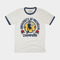 Michigan Football 1981 Roses Ringer T-Shirts, Hoodie, Sweatshirt - T-Shirt, Sweatshirt, Hoodie