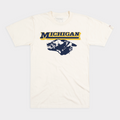 Michigan Football 1980s Helmet Sticker T-Shirts, Hoodie, Sweatshirt - T-Shirt, Sweatshirt, Hoodie