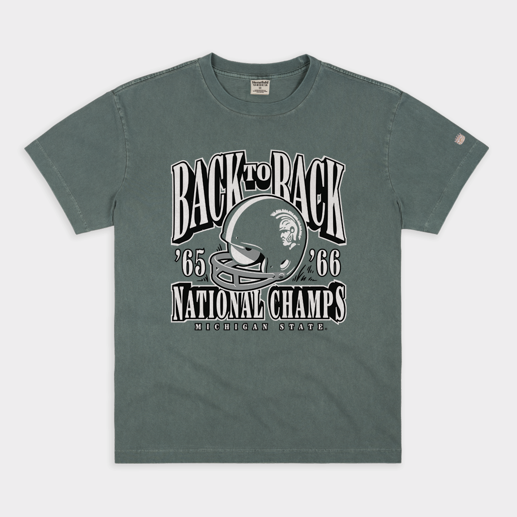 MSU Football National Champs Vintage Heavyweight T-Shirts, Hoodie, Sweatshirt - T-Shirt, Sweatshirt, Hoodie