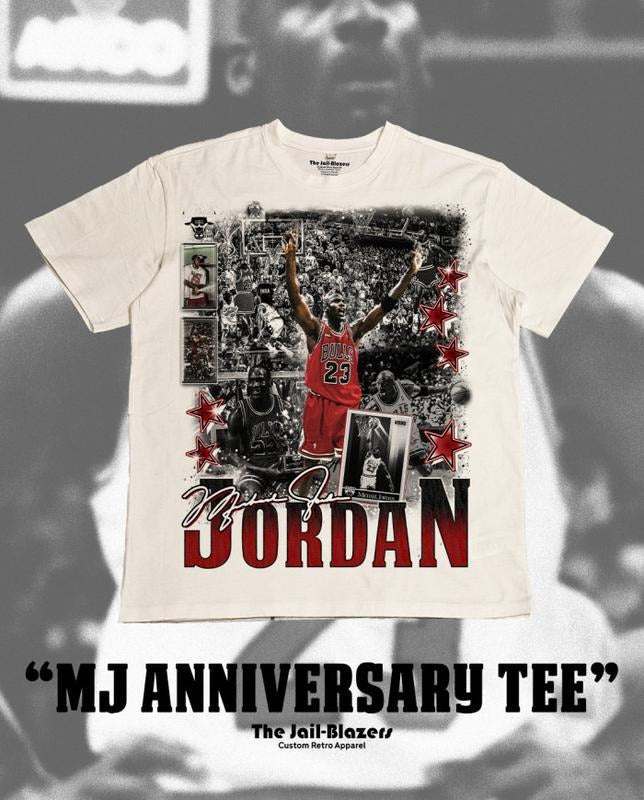 " MJ Anniversary " Off White T-Shirts, Hoodie, Sweatshirt - T-Shirt, Sweatshirt, Hoodie