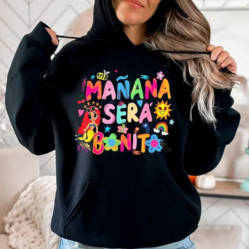 MaAna Ser Bonito Shirt Karol G Shirt Funny KaroL G Manana Sera Bonito Album Shirt Cute College Graduation T-Shirts, Hoodie, Sweatshirt - T-Shirt, Sweatshirt, Hoodie