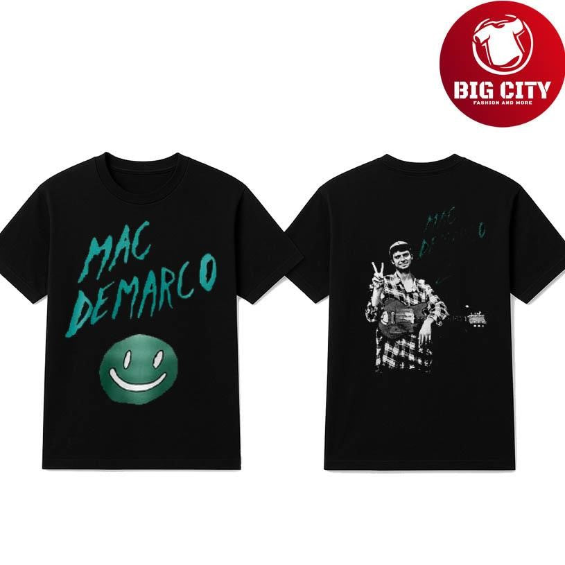 Mac DeMarco 2025 Canada Tour Two Sided Shirt Unisex T-shirt, Sweatshirt, Hoodie, Long Sleeve Tee - T-Shirt, Sweatshirt, Hoodie