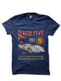 Mach 5 Navy Blue T-Shirts, Hoodie, Sweatshirt - T-Shirt, Sweatshirt, Hoodie