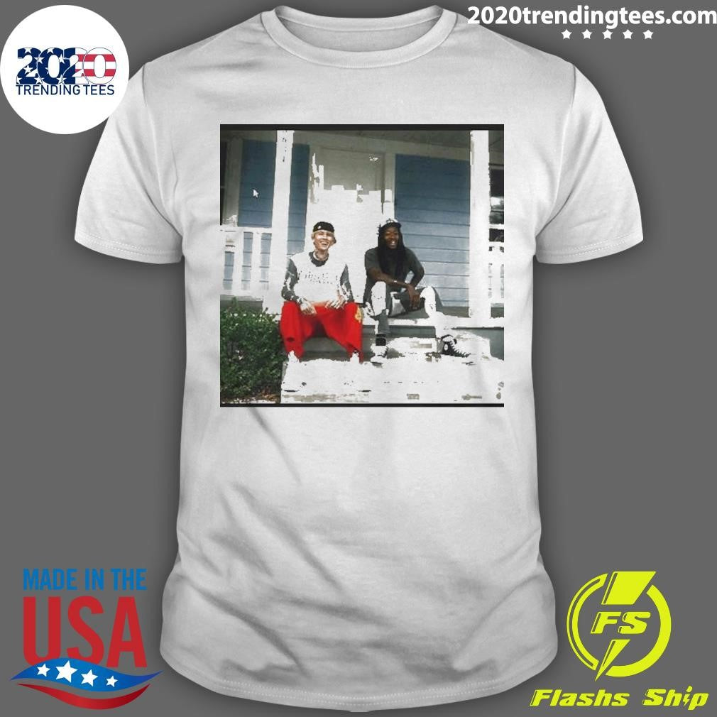 Machine Gun Kelly Mgk X Wiz Khalifa Blog Era Boyz Mixtape Cover Shirt Unisex T-shirt, Sweatshirt, Hoodie, Long Sleeve Tee - T-Shirt, Sweatshirt, Hoodie