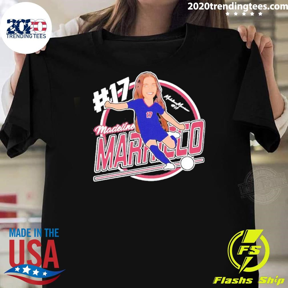 Madeline Marricco Fdu Knights Womens Soccer Shirt Unisex T-shirt, Sweatshirt, Hoodie, Long Sleeve Tee - T-Shirt, Sweatshirt, Hoodie