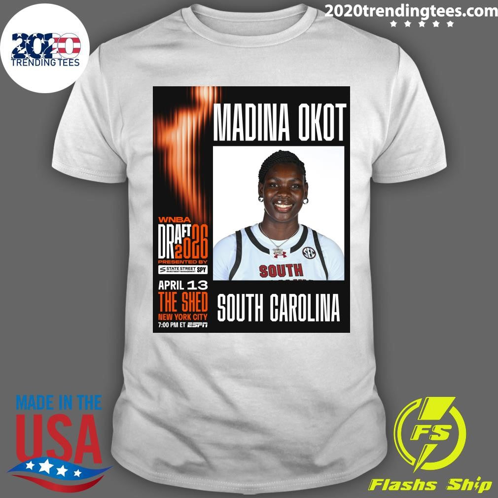 Madina Okot is officially invited to the 2026 #WNBADraft presented by State Street Investment Management SPY Shirt - T-Shirt, Sweatshirt, Hoodie