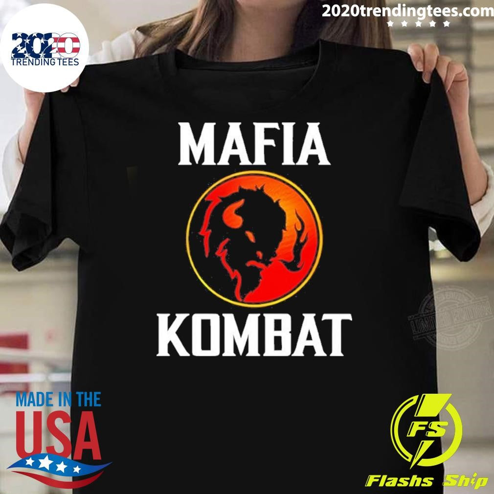 Mafia Kombat Buffalo Sabres Hockey Nhl 2026 Shirt Unisex T-shirt, Sweatshirt, Hoodie, Long Sleeve Tee - T-Shirt, Sweatshirt, Hoodie