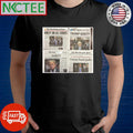 Major newspapers say Donald Trump is a convicts shirt Unisex T-shirt, Sweatshirt, Hoodie, Long Sleeve Tee - T-Shirt, Sweatshirt, Hoodie