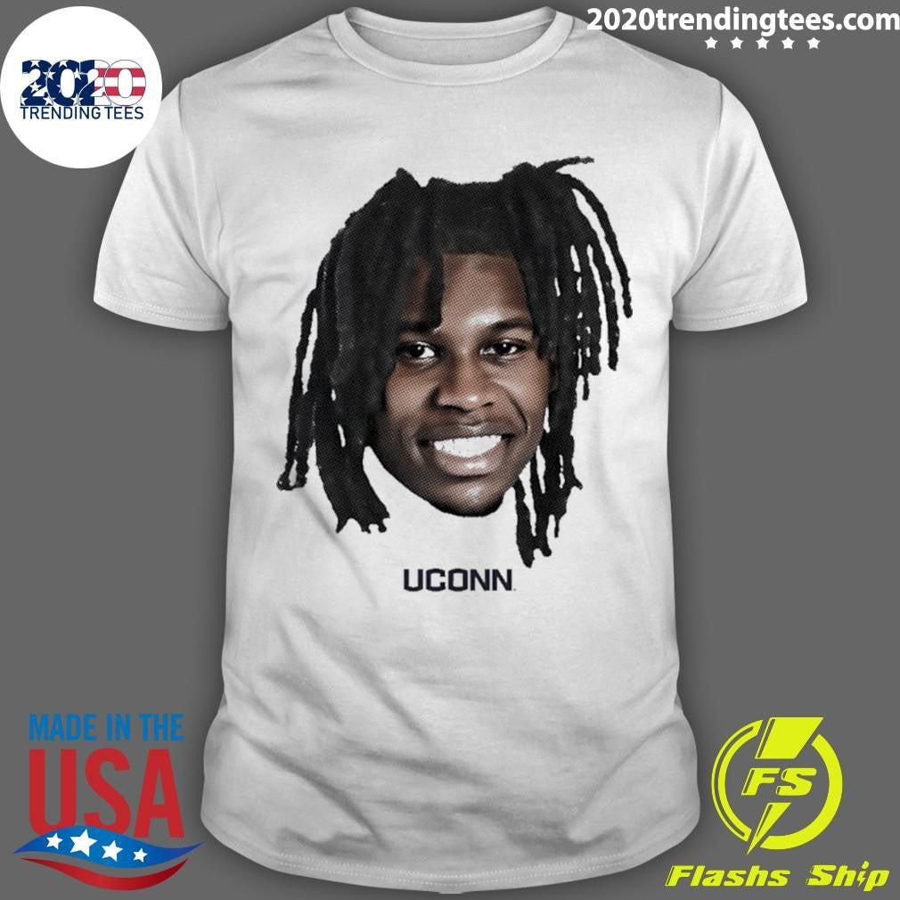 Malachi Smith UConn Huskies mens basketball big head shirt Unisex T-shirt, Sweatshirt, Hoodie, Long Sleeve Tee - T-Shirt, Sweatshirt, Hoodie