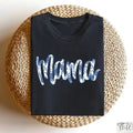 Mama Blue Willow Filled Shirt Floral Mama Flower Mom Personalized Mom Mom Groovy Mom T-Shirts, Hoodie, Sweatshirt - T-Shirt, Sweatshirt, Hoodie