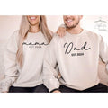 Mama Est 2024 Dad Est 2024 Dad Be Future Mom Family Matching T-Shirts, Hoodie, Sweatshirt - T-Shirt, Sweatshirt, Hoodie
