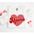 Mama Heart Mama Valentine Cotton Menswear Classic Shirt Man T-Shirts, Hoodie, Sweatshirt - T-Shirt, Sweatshirt, Hoodie
