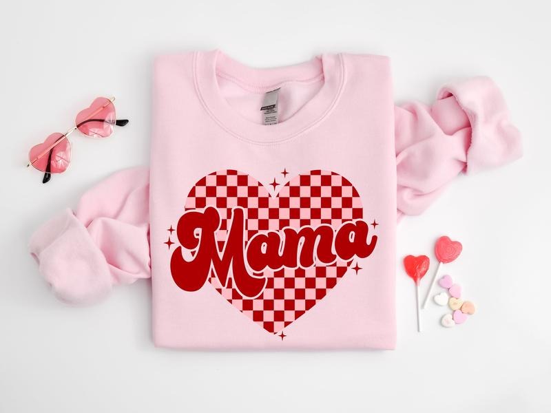 Mama Heart Mama Heart Shirt Shirt Mama Valentine Shirt Mama Shirt Love Shirt Mama Valentines Valentine T-Shirts, Hoodie, Sweatshirt - T-Shirt, Sweatshirt, Hoodie