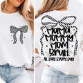 Mama Mummy Mom Bruh Double Sides Shirt Checkered Mama Coquette Shirt Retro Mama Happy Mama Life Mom T-Shirts, Hoodie, Sweatshirt - T-Shirt, Sweatshirt, Hoodie