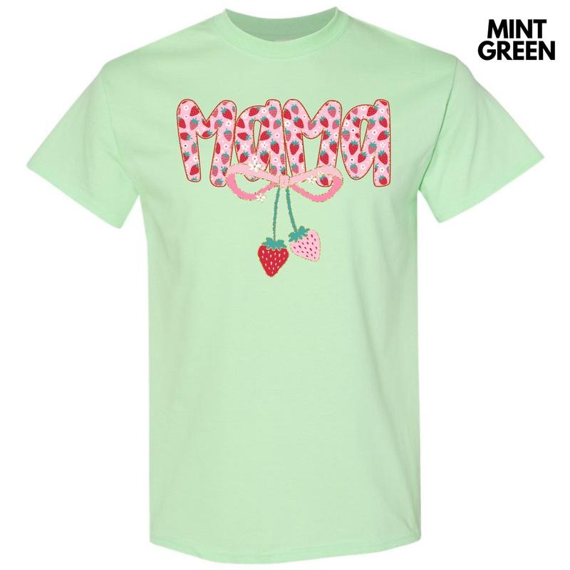 Mama Strawberry Coquette Gildan Short Sleeve 'NLB' T-Shirts, Hoodie, Sweatshirt - T-Shirt, Sweatshirt, Hoodie