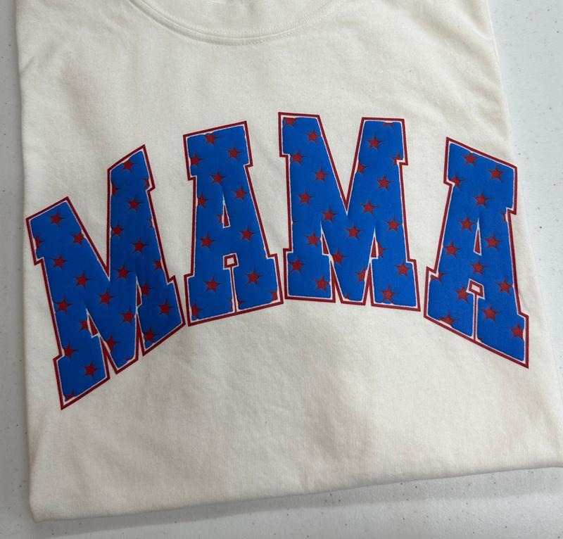 Mama USA Puff Print T-Shirts, Hoodie, Sweatshirt - T-Shirt, Sweatshirt, Hoodie