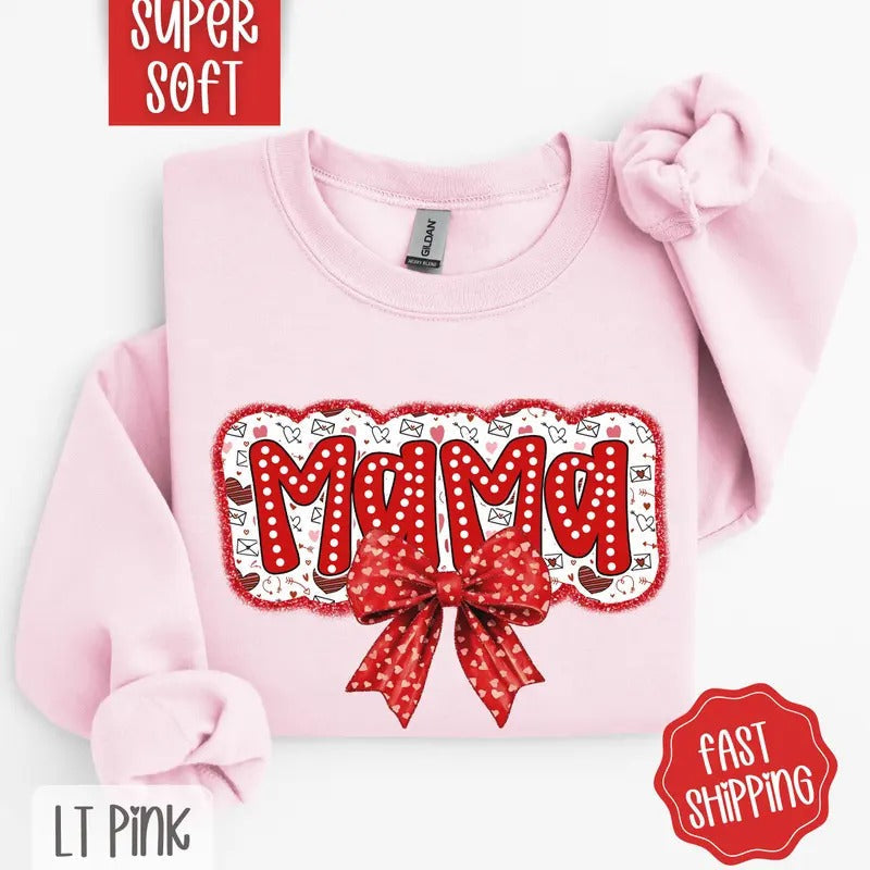 Mama Valentine Cute T-Shirts, Hoodie, Sweatshirt - T-Shirt, Sweatshirt, Hoodie