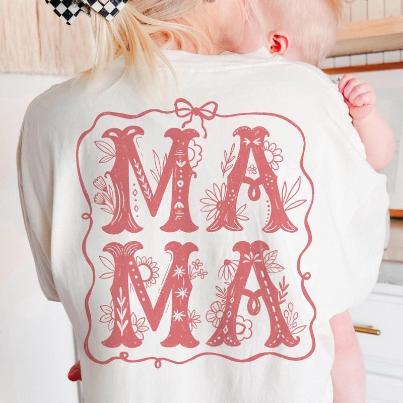 Mama Whimsical Wildflowers Shirt Mom Shirt Mama Shirt Western Mama Shirt Shirt T-Shirts, Hoodie, Sweatshirt - T-Shirt, Sweatshirt, Hoodie